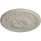 Ekena Millwork Legacy Acanthus Ceiling Medallion (Canopies up to 3 1/2"), 12 3/4"OD x 7/8"P, Pot of Cream Crackle CM12LEPCC - alternate 3